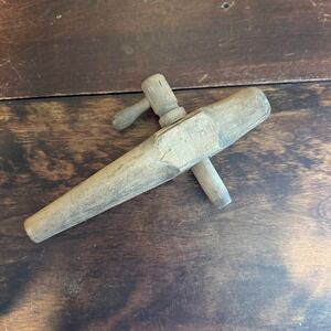 Vintage Antique Wood Barrel Spigot Tap‎ Keg Wooden Handmade Farmhouse Decor